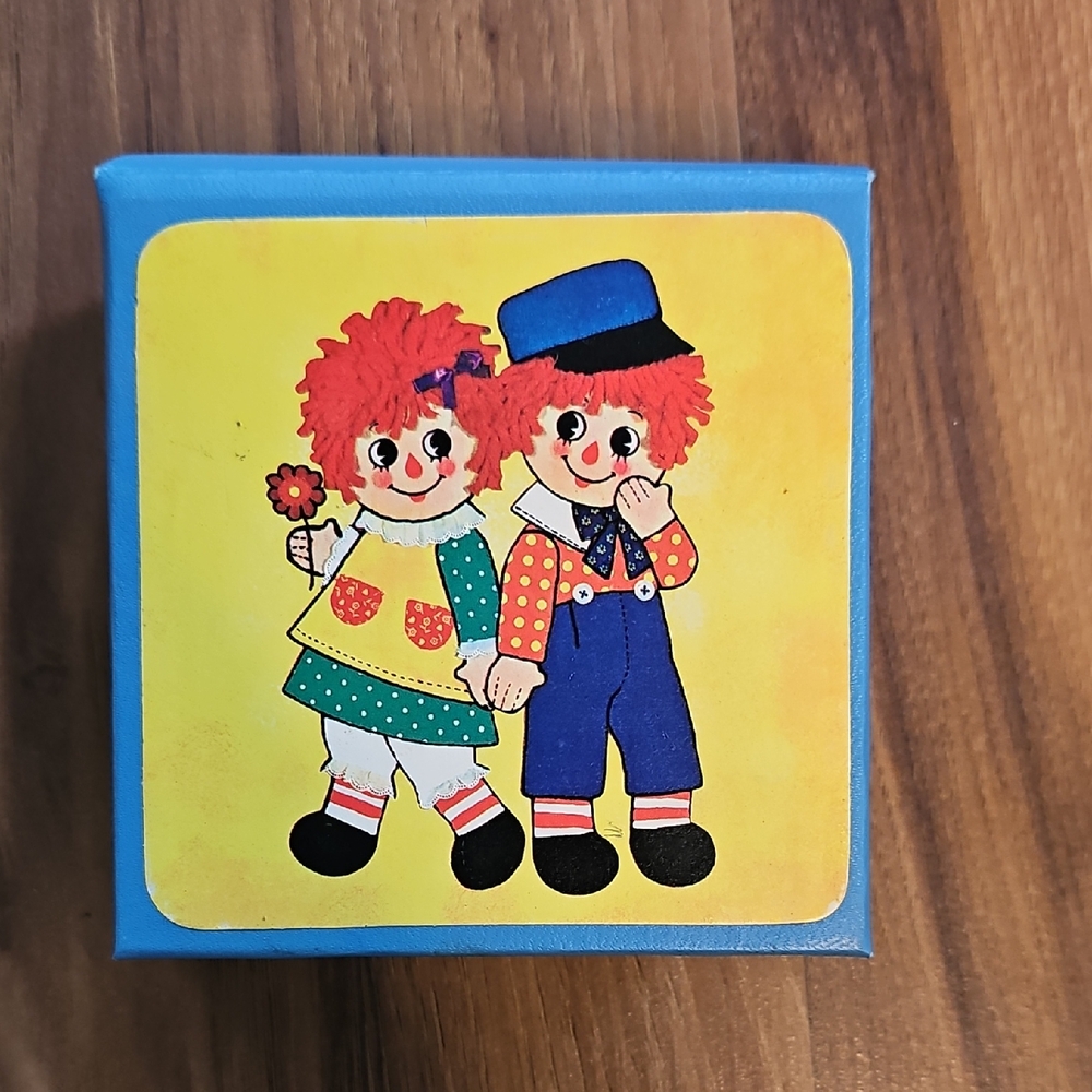 Vintage Raggedy Ann And Andy Notebook Pad